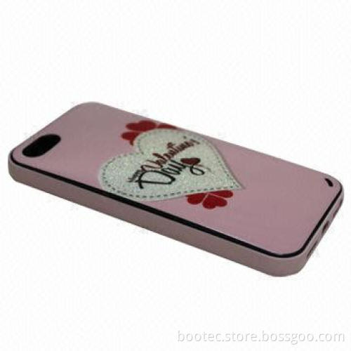 Soft-touch TPU Phone Case with Frame Shape Edge for iPhone 5/5s, Adopt Latest IMD/IML Technology